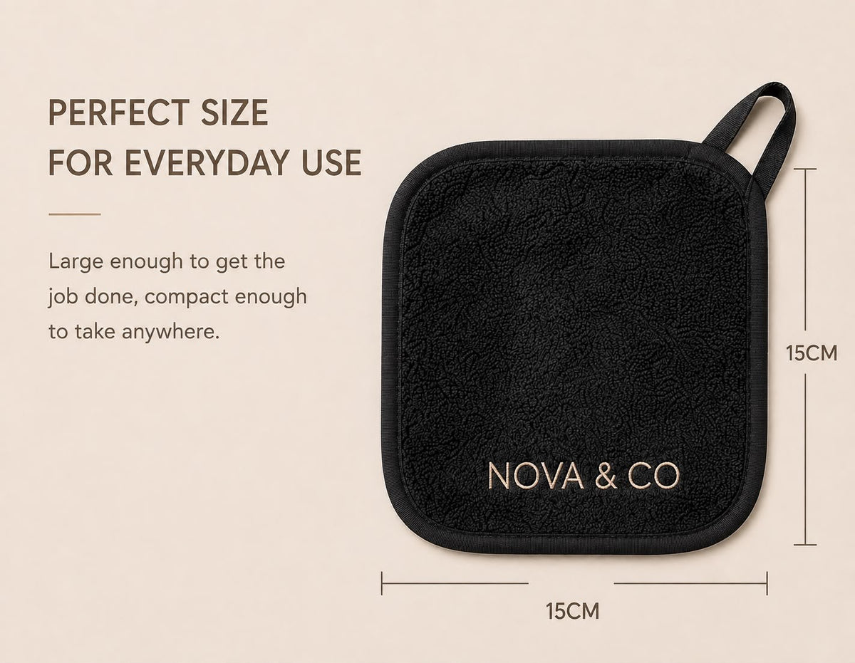 Nova & Co™ Luxury Microfiber Face Cloth - 2 Pack