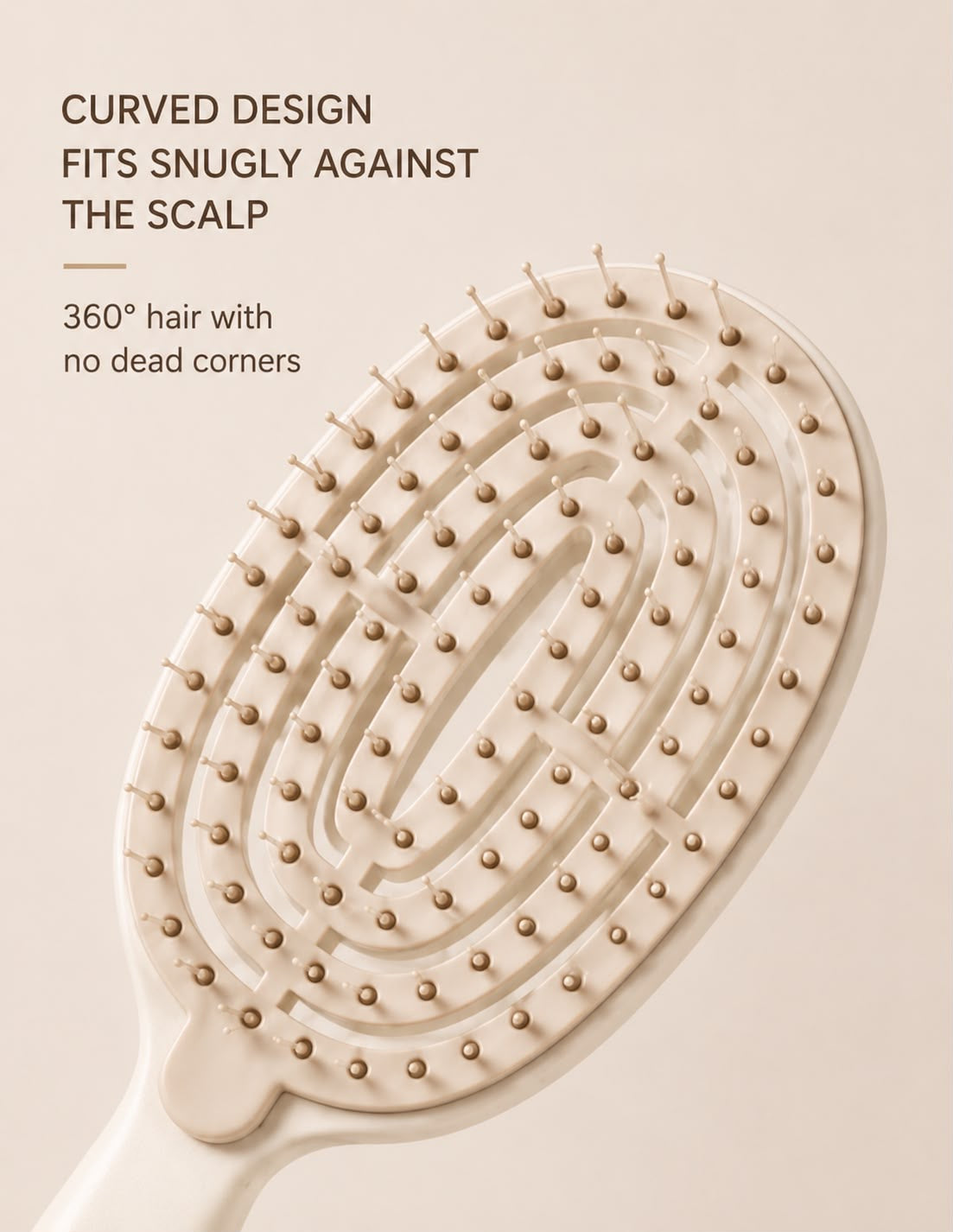 Nova & Co™ Luxury Self-Cleaning Hair Brush