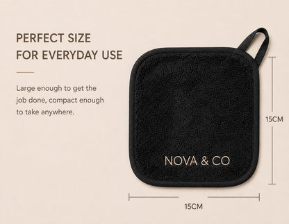 Nova & Co™ Luxury Microfiber Face Cloth - 2 Pack